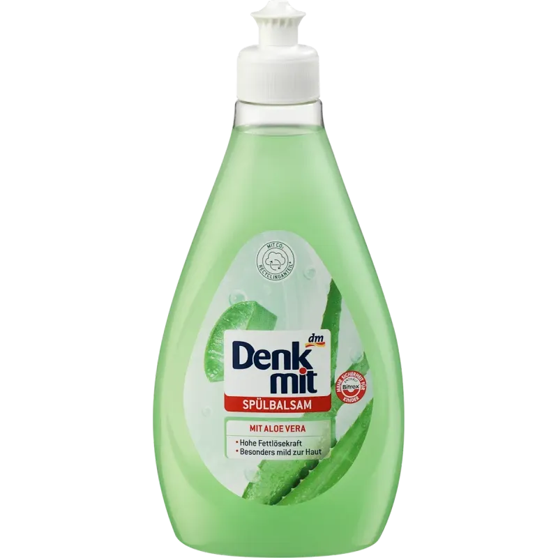 Balsam lichid de spălat vase Aloe Vera, 500 ml