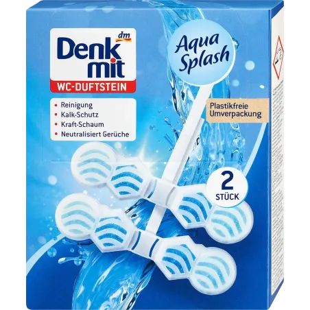 WC Fragrance Stone Aqua Splash, 2 buc