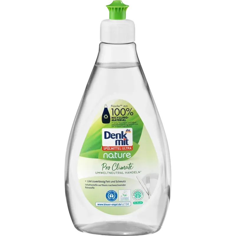 Lichid de spălat vase Ultra nature Pro Climate, 500 ml