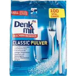 Pulbere pentru masina de spalat vase, 100 spalari, 1,5 kg