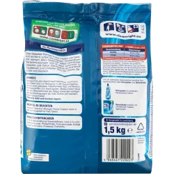 Pulbere pentru masina de spalat vase, 100 spalari, 1,5 kg