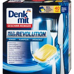 Tabs pentru mașină de spălat vase Multi-Power Revolution, 40 buc