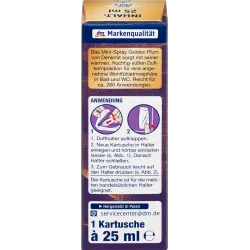 Odorizant Mini Spray Golden Plum Refill Pachet, 25 ml