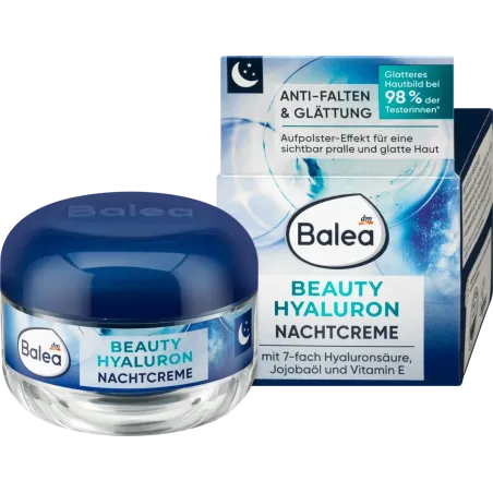 Crema de noapte Antirid Beauty Hyaluron, 50 ml