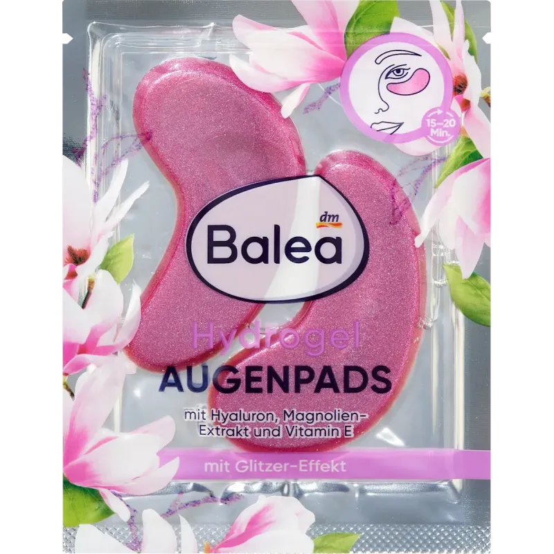 Tampoane pentru ochi Hydrogel Glitter (1 pereche), 2 buc