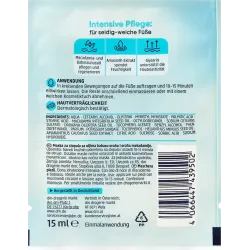 Mască pentru picioare cu ulei de babassu și nucă de macadamia, 15 ml