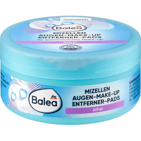 Tampoane demachiante pentru ochi, fără ulei, 50 buc