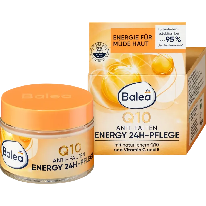 Crema de fata Q10 Anti-Riduri Energy 24H Care, 50 ml