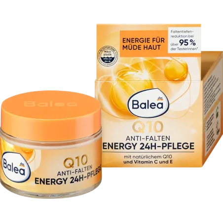 Crema de fata Q10 Anti-Riduri Energy 24H Care, 50 ml