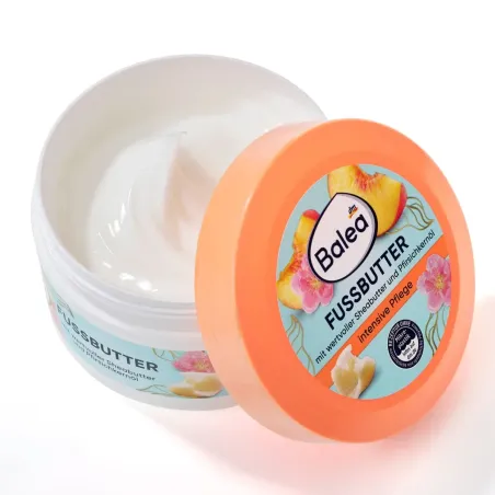 Foot Butter Unt de Shea & Ulei de miez de piersici, 150 ml