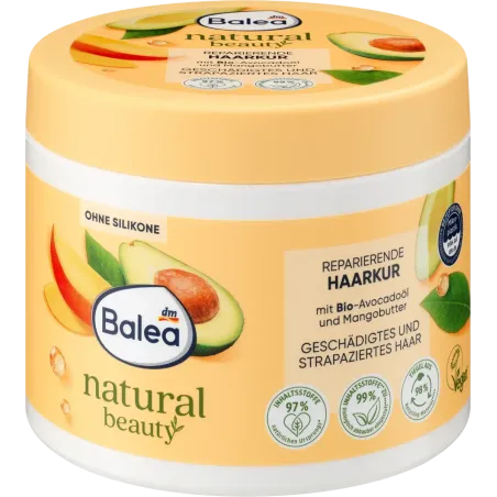 Mască naturală pentru păr, 300 ml