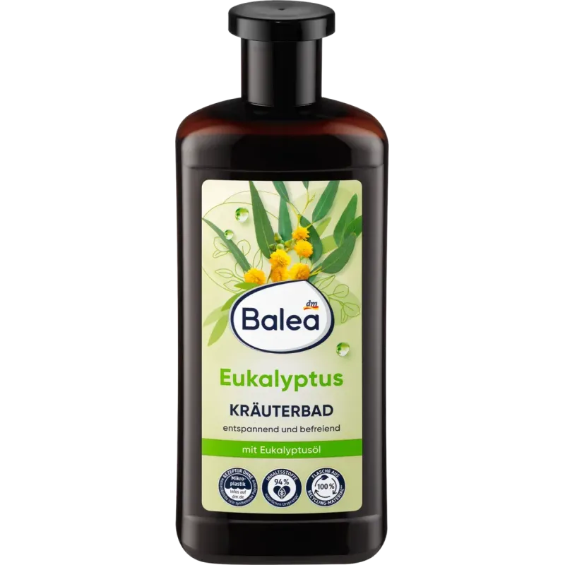 Baie de plante cu eucalipt, 500 ml