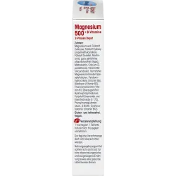 Magneziu 500 + B-Vitamins Depot bifazic, tablete 30 buc., 45 g