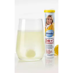Zinc + C comprimate efervescente 20 buc., 82 g