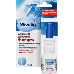 Spray nazal cu apă de mare, 20 ml
