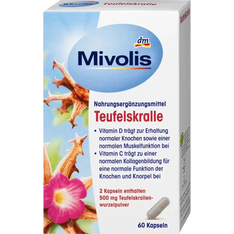 Capsule Gheara Diavolului, 60 buc., 35 g