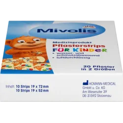 Benzi de ipsos pentru copii, 20 buc